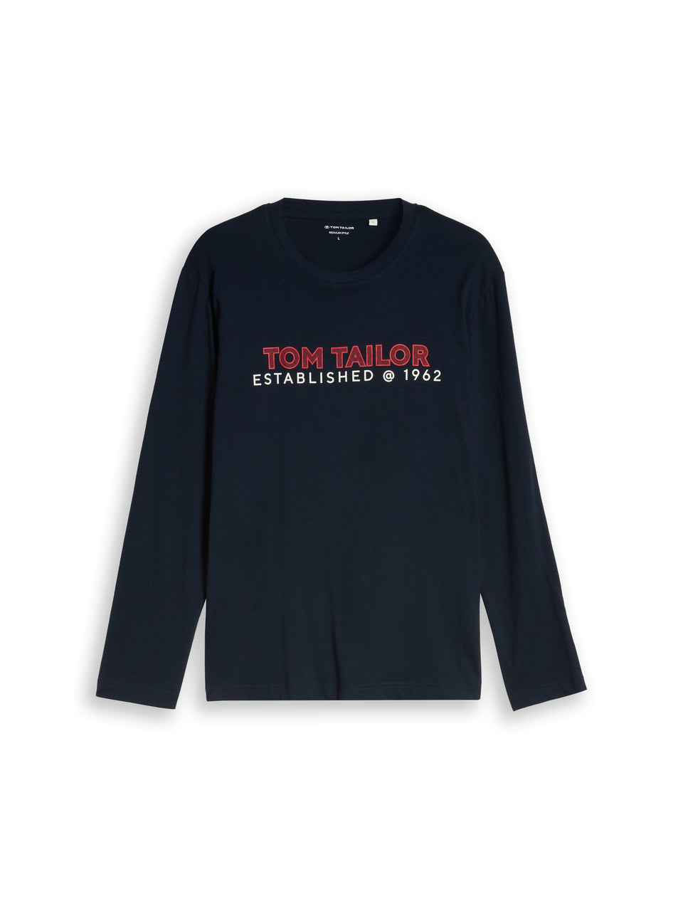 Printed Longsleeve - Sky Captain Blue