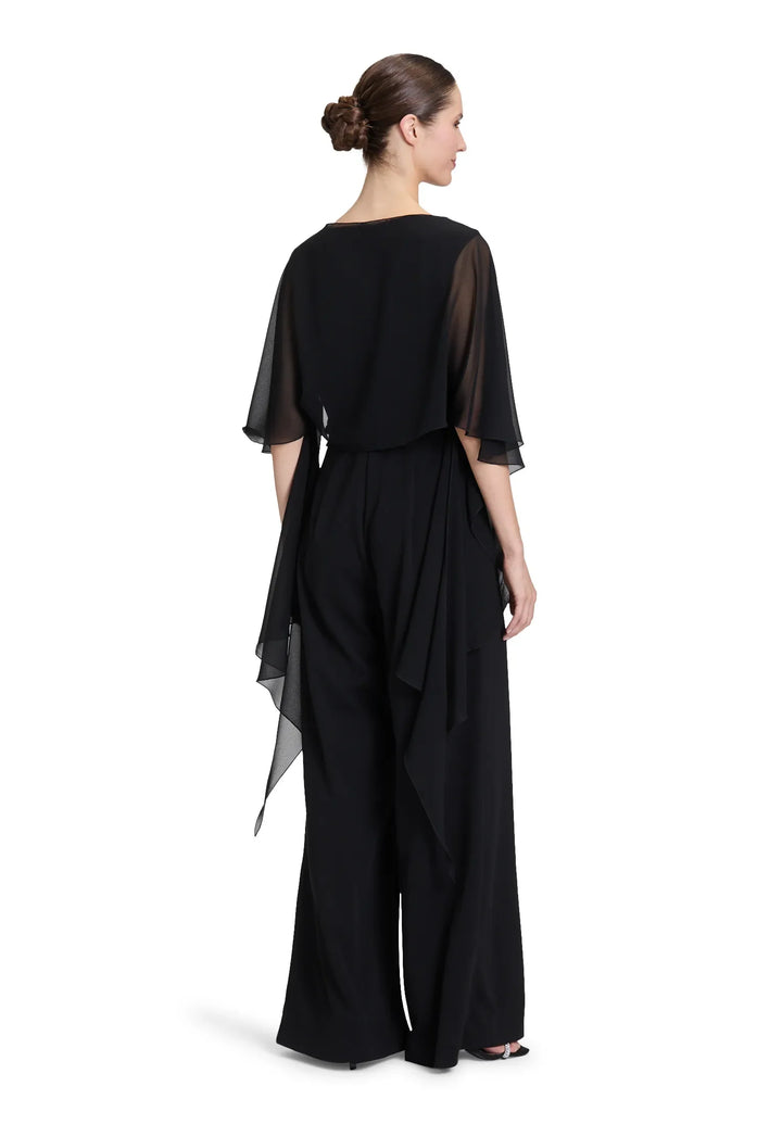 Chiffon Stole with Flounce