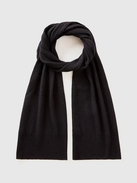 Knitted Scarf - Black