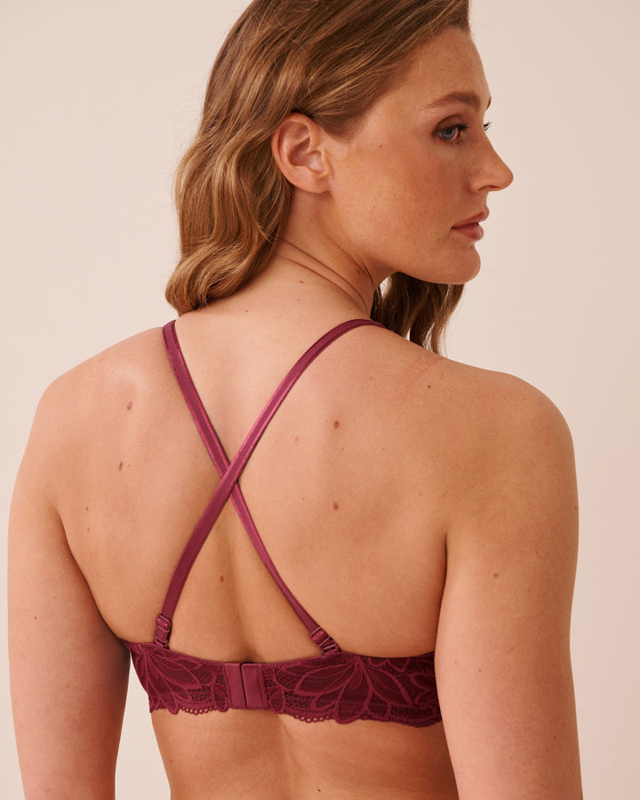 Push-up Convertible Strapless Demi Bra