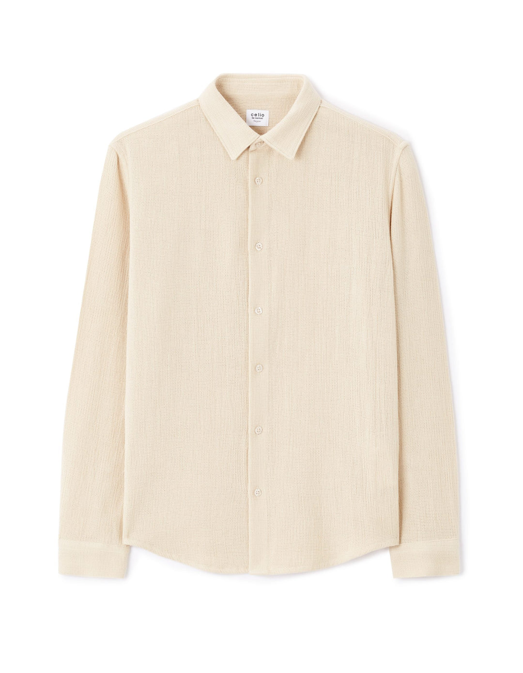 Long Sleeves Shirt - Beige