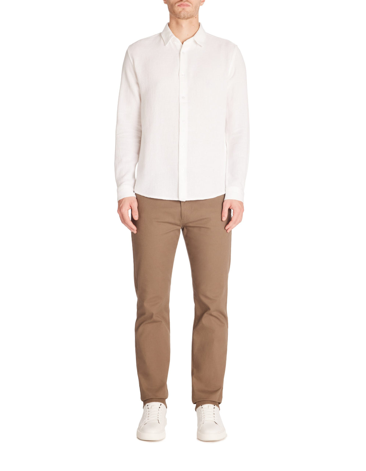 Long Sleeves Shirt - Beige