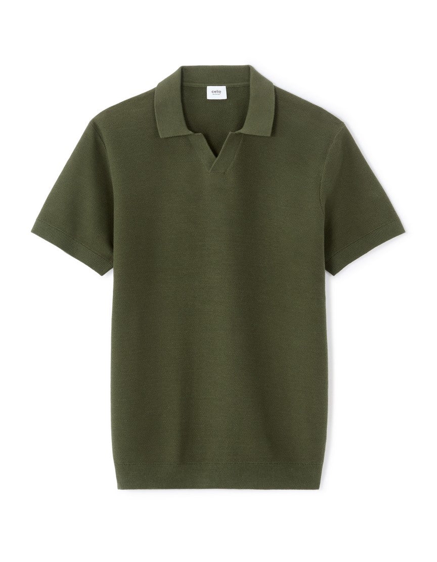 SHORT SLEEVES POLO - Kaki