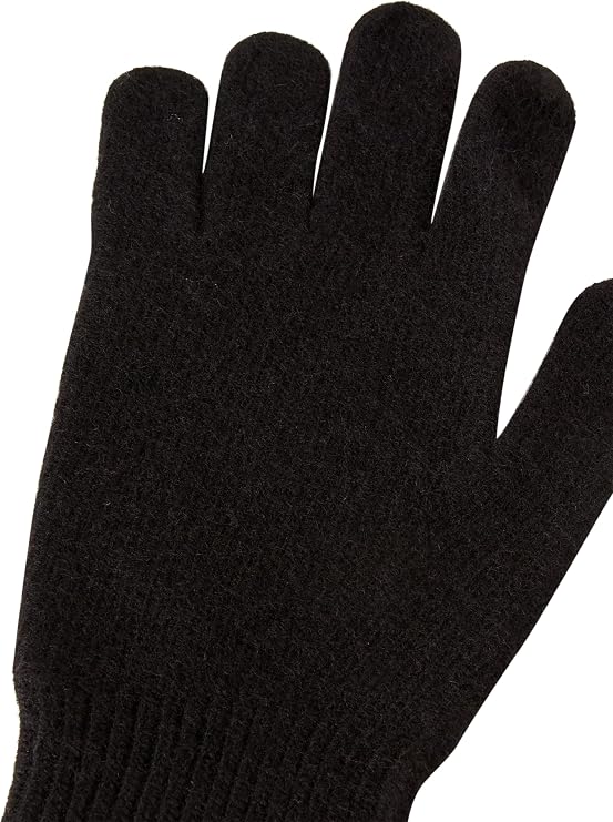 Knit Gloves - Black