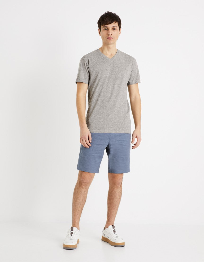 Short Sleeves Tshirt - GRIS CHINE