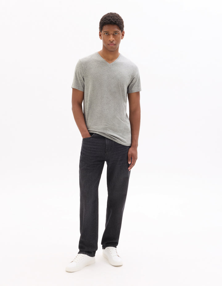 Short Sleeves Tshirt - GRIS CHINE