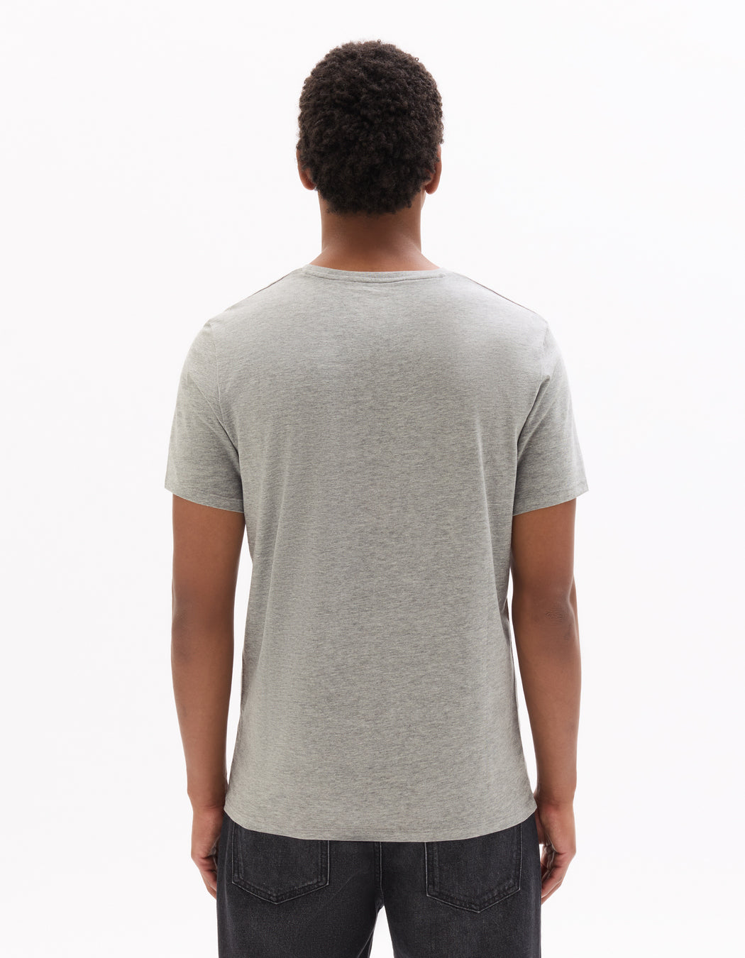 Short Sleeves Tshirt - GRIS CHINE