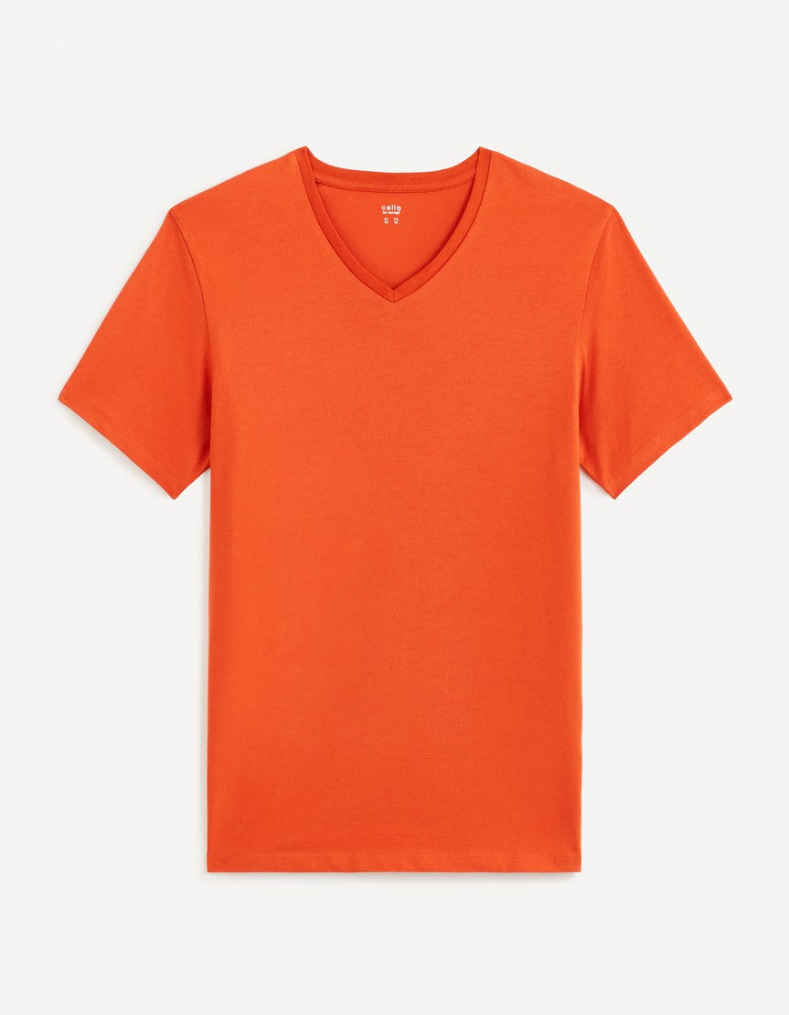 Short Sleeves Tshirt - Terracotta