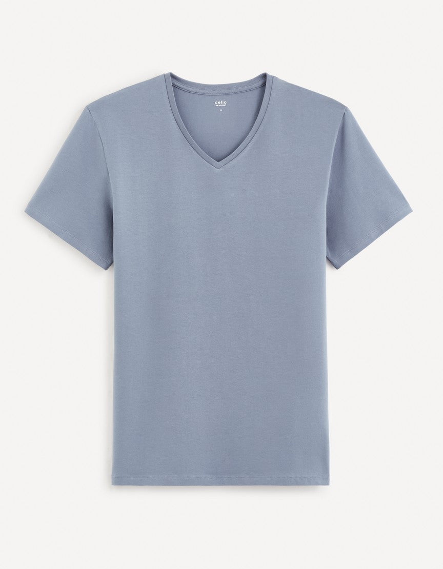 Short Sleeves Tshirt - Blue Stone