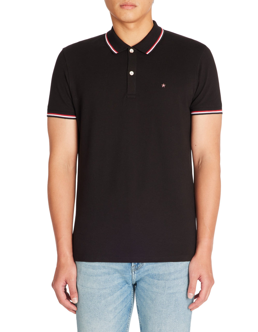 Short Sleeves Polo - Black