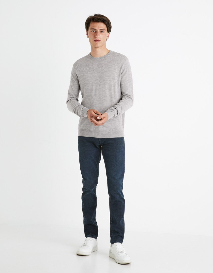 Long sleeves Sweater - Grey Mel