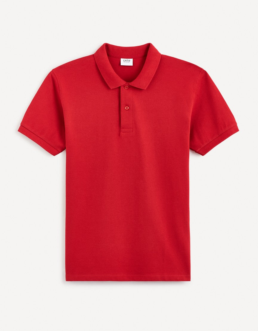 Short Sleeves Polo - Red 01