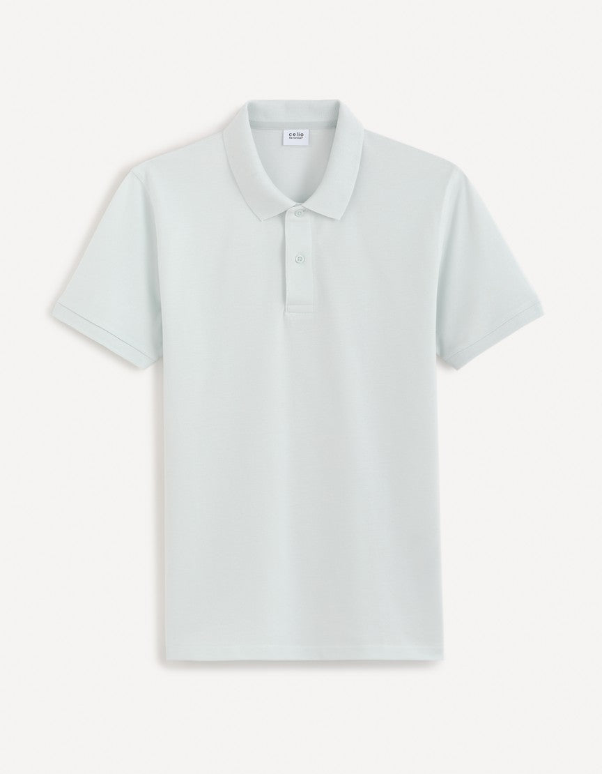 Short Sleeves Polo - Light Blue 02