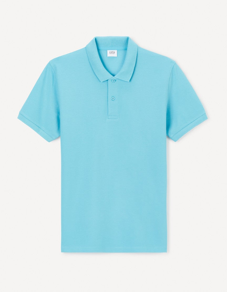 Short Sleeves Polo - Turquoise