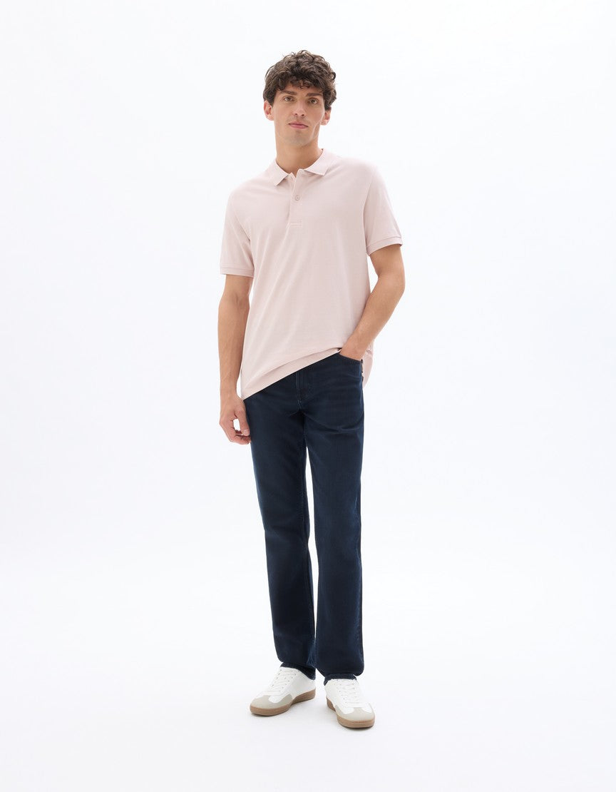 Short Sleeves Polo - Old Rose