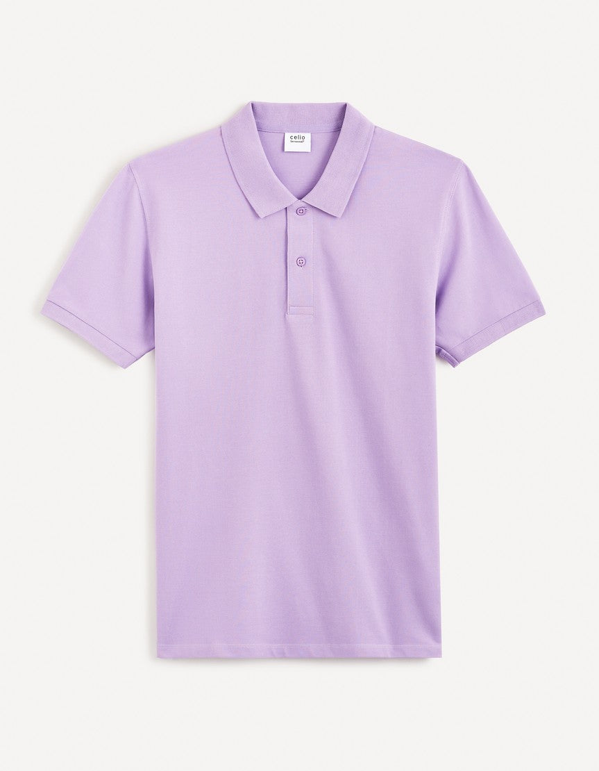 Short Sleeves Polo - Parme