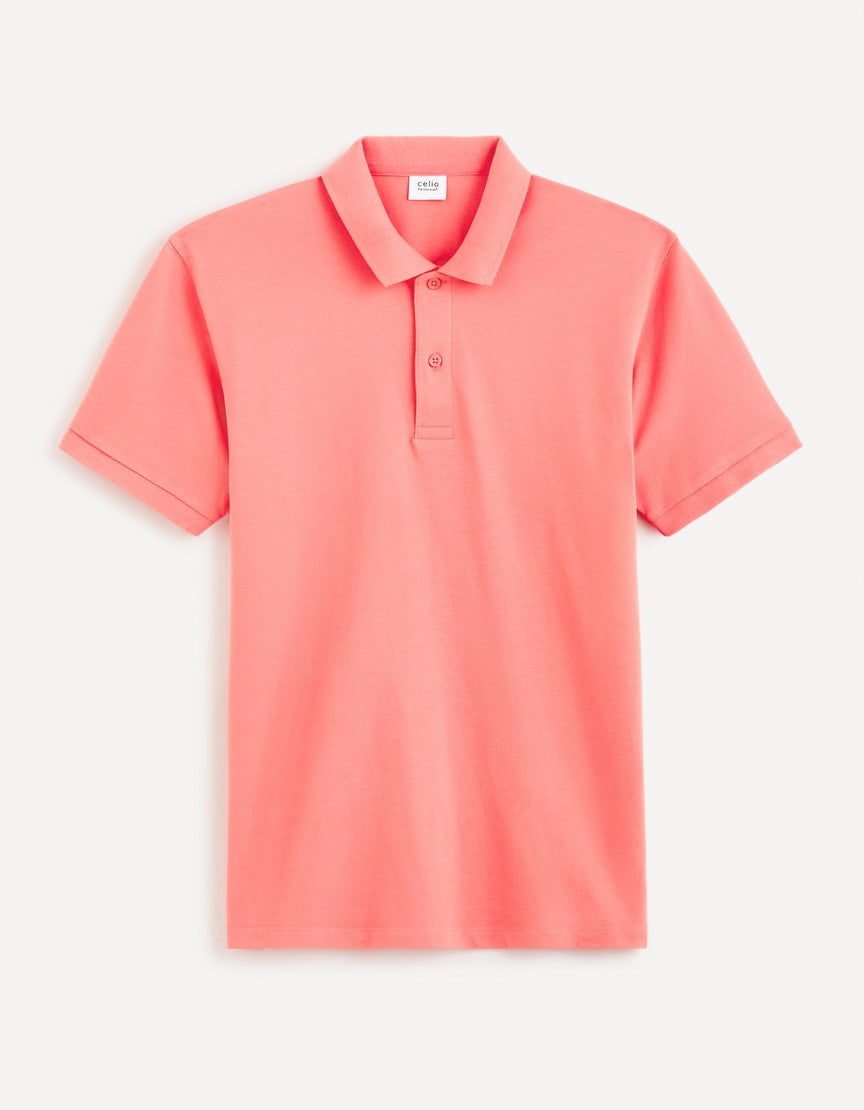 Short Sleeves Polo - Pink