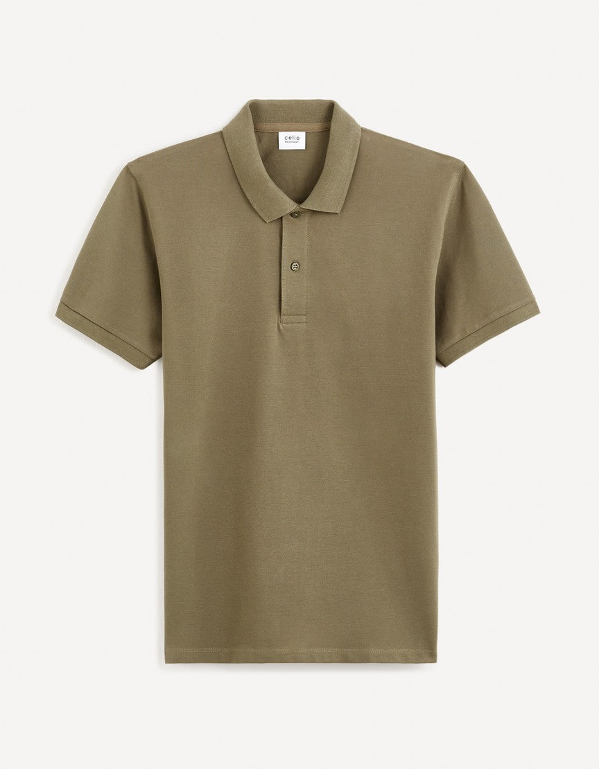 Short Sleeves Polo - Kaki