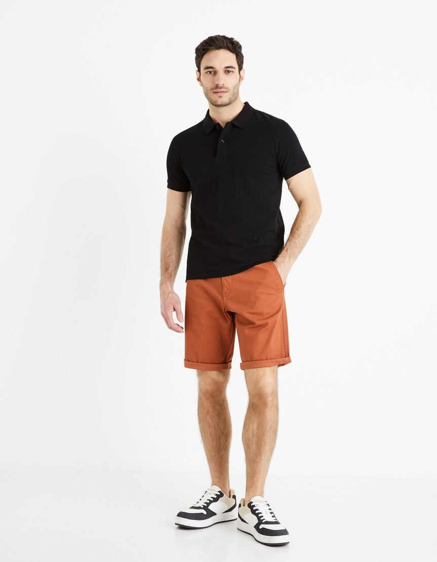 Short Sleeves Polo - Black