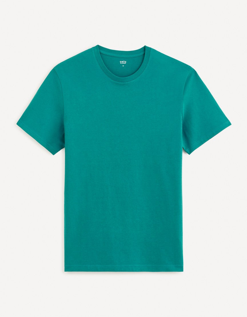 Short Sleeves Tshirt - Bleu Petrole 02