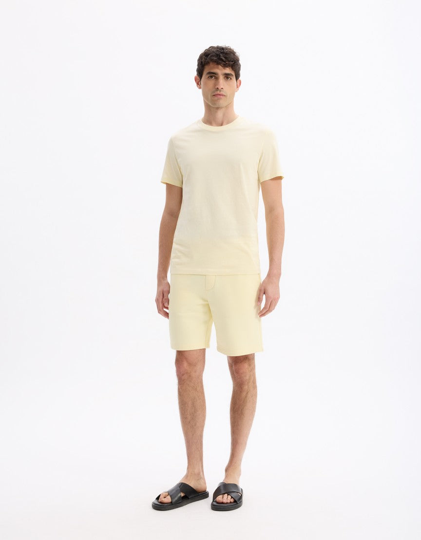 Short Sleeves Tshirt - Transparent Yellow