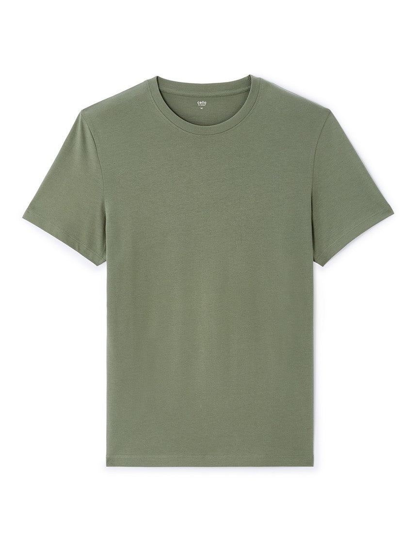 Short Sleeves Tshirt - Green Mid