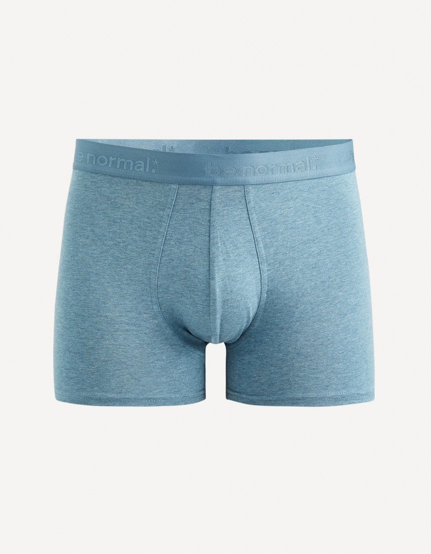Knitted Boxer - Heather Blue