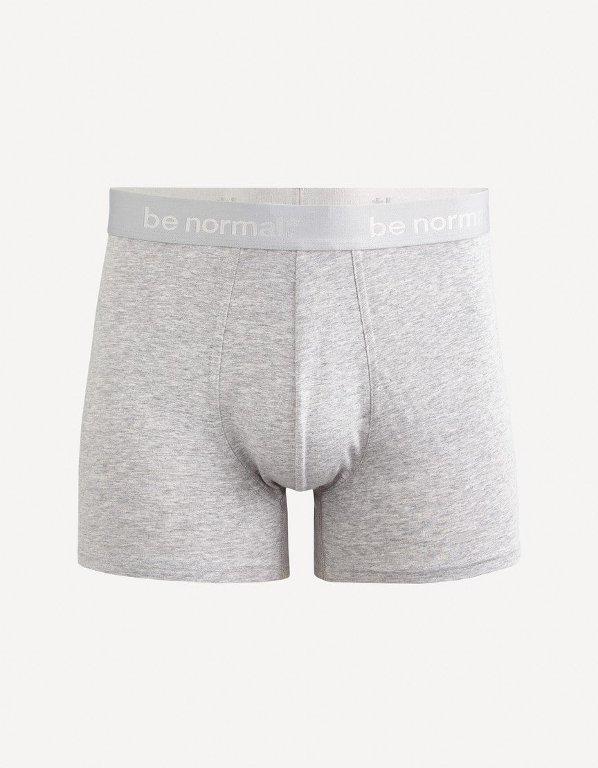Knitted Boxer - Light Grey Mel