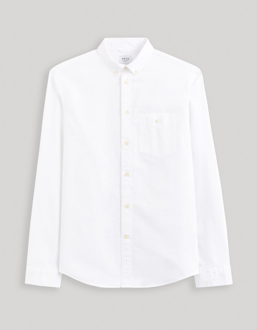 Long Sleeves Shirts - White