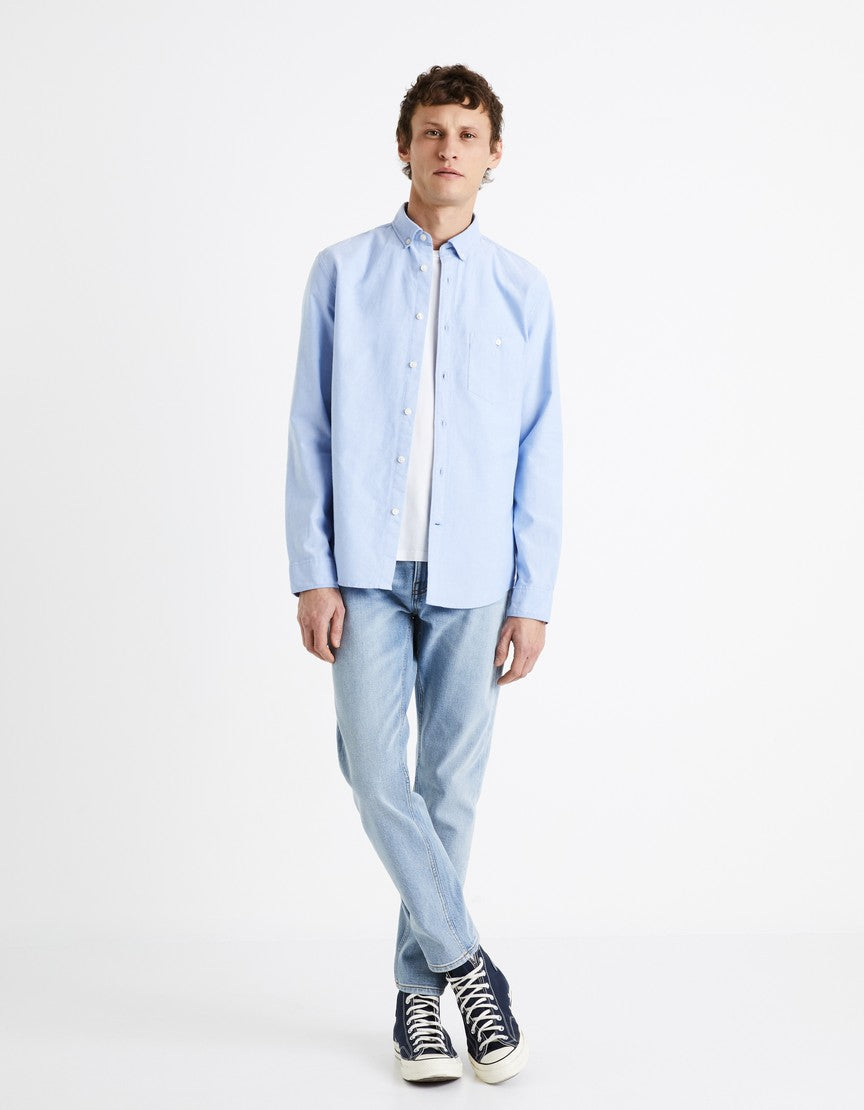 Long Sleeves Shirt - Light Blue