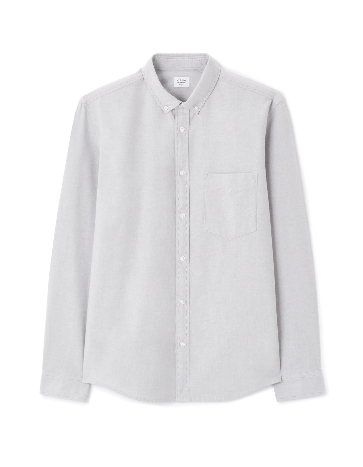 Long Sleeves Shirt - Medium Grey
