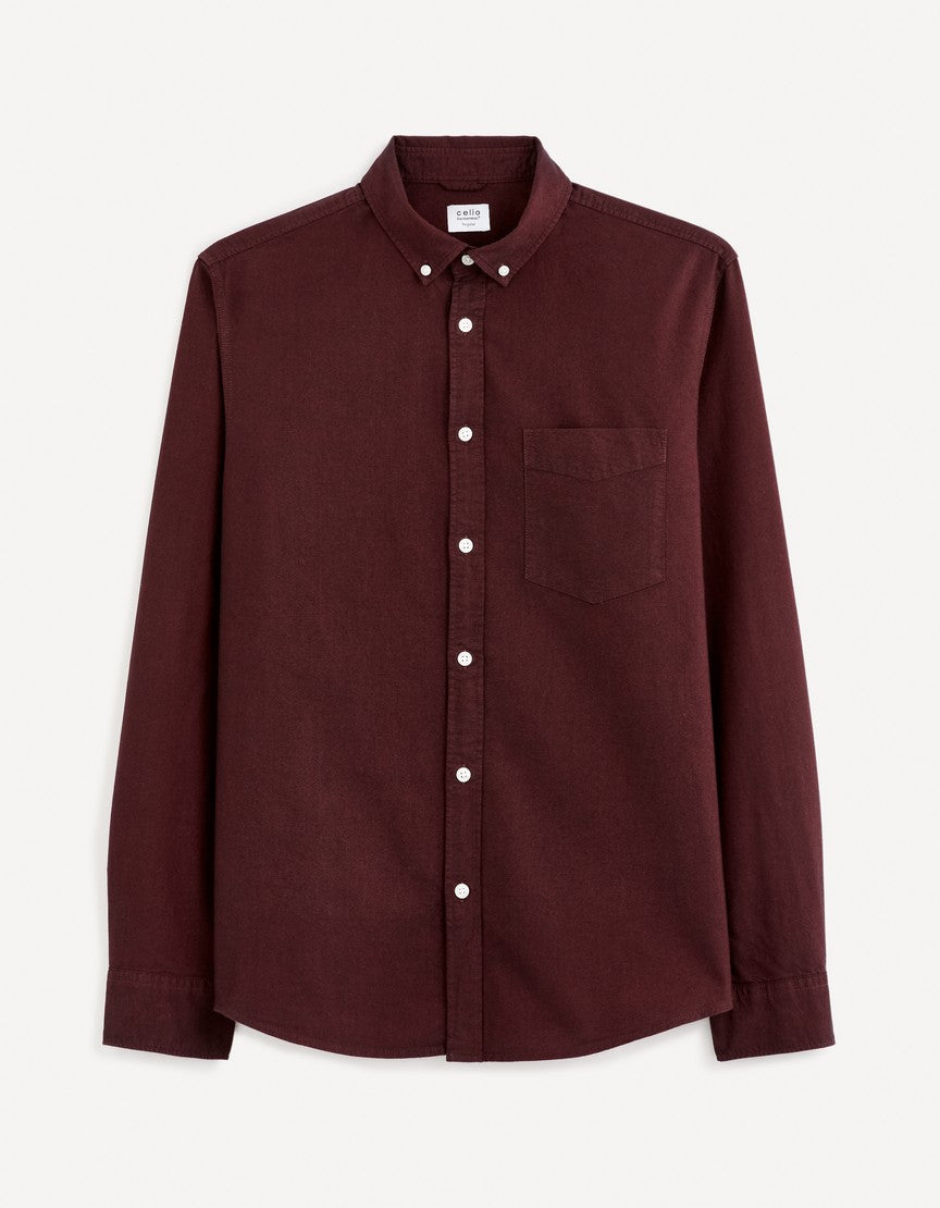 Long Sleeves Shirt - Bordeaux