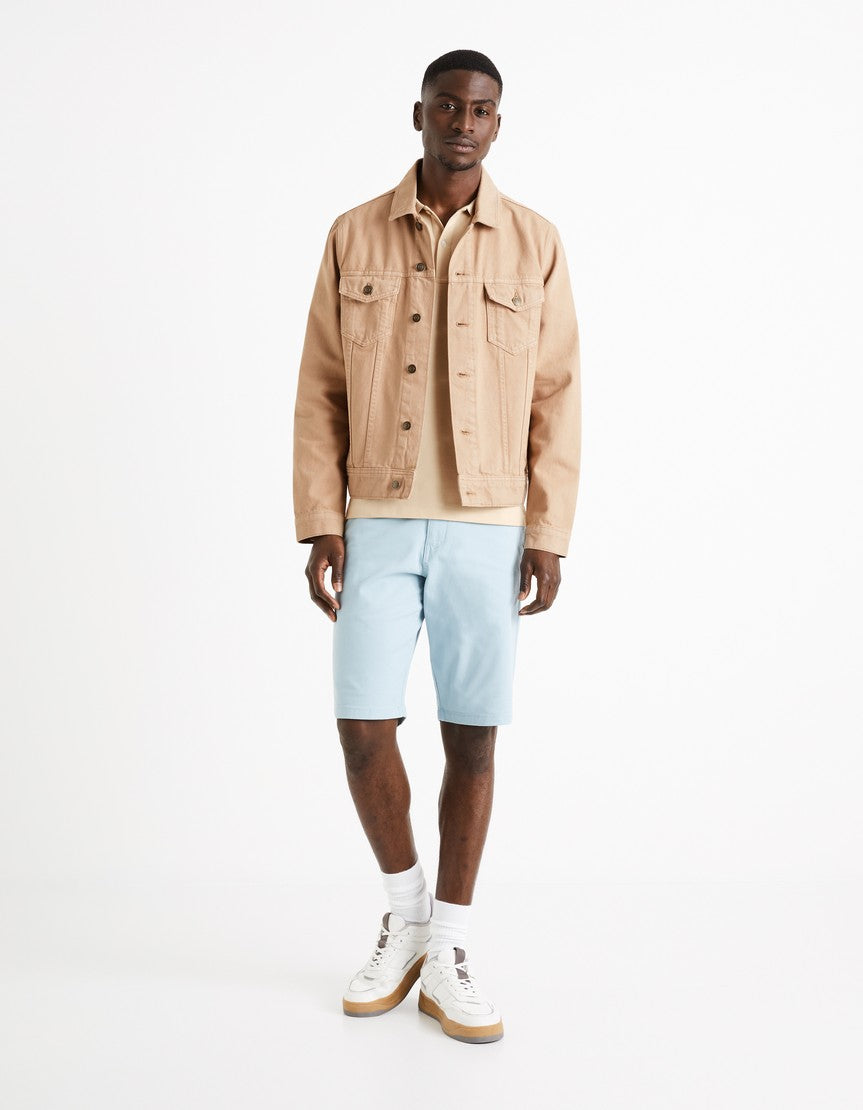 SHORT SLEEVES POLO - Light Beige