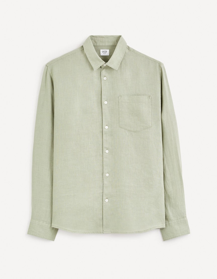 Long Sleeves Shirt - Vert Sauge