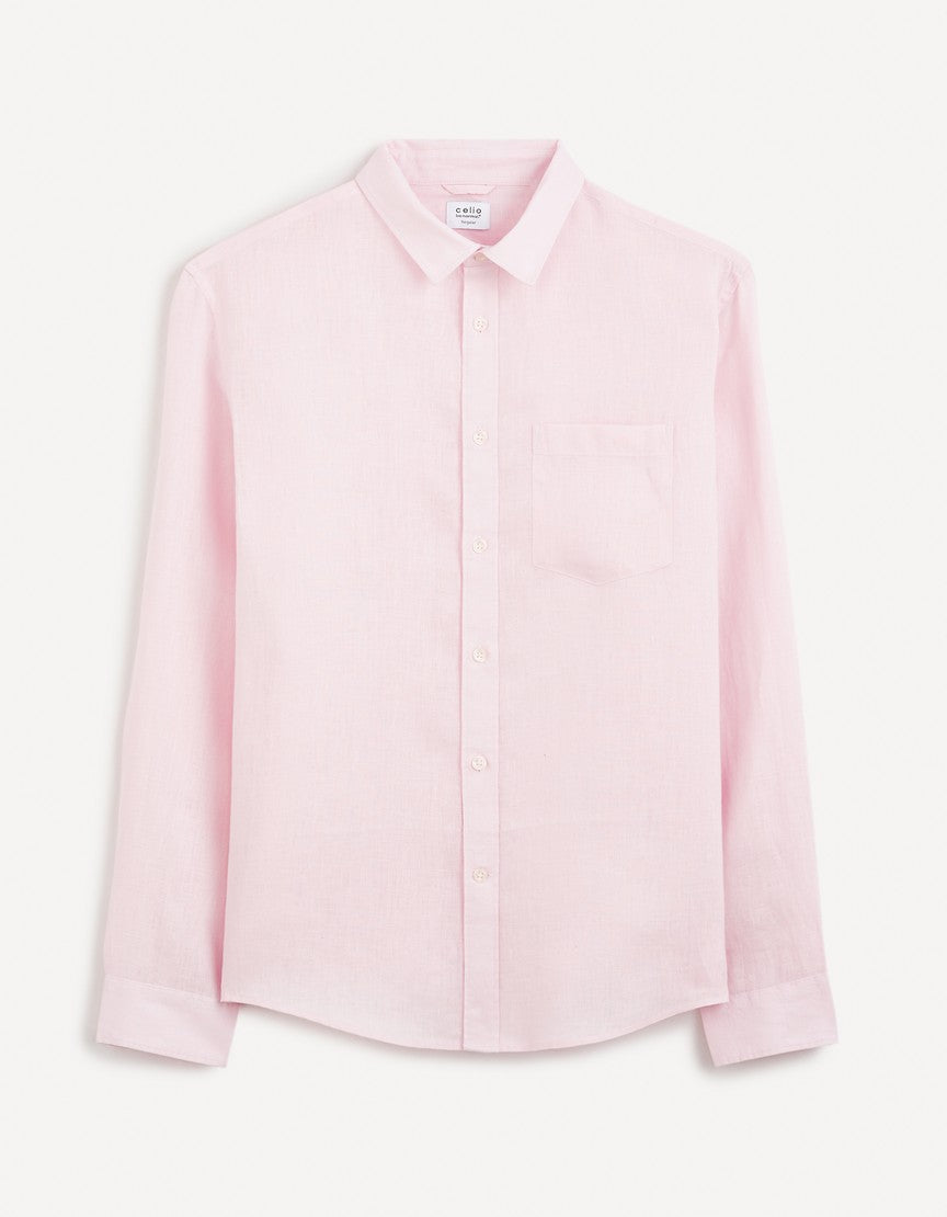 Long Sleeves Shirt - Light Pink