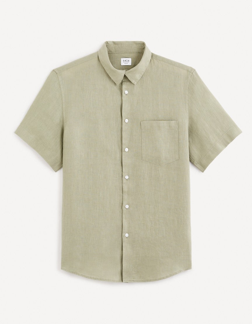 Short Sleeves Shirt - Vert Sauge