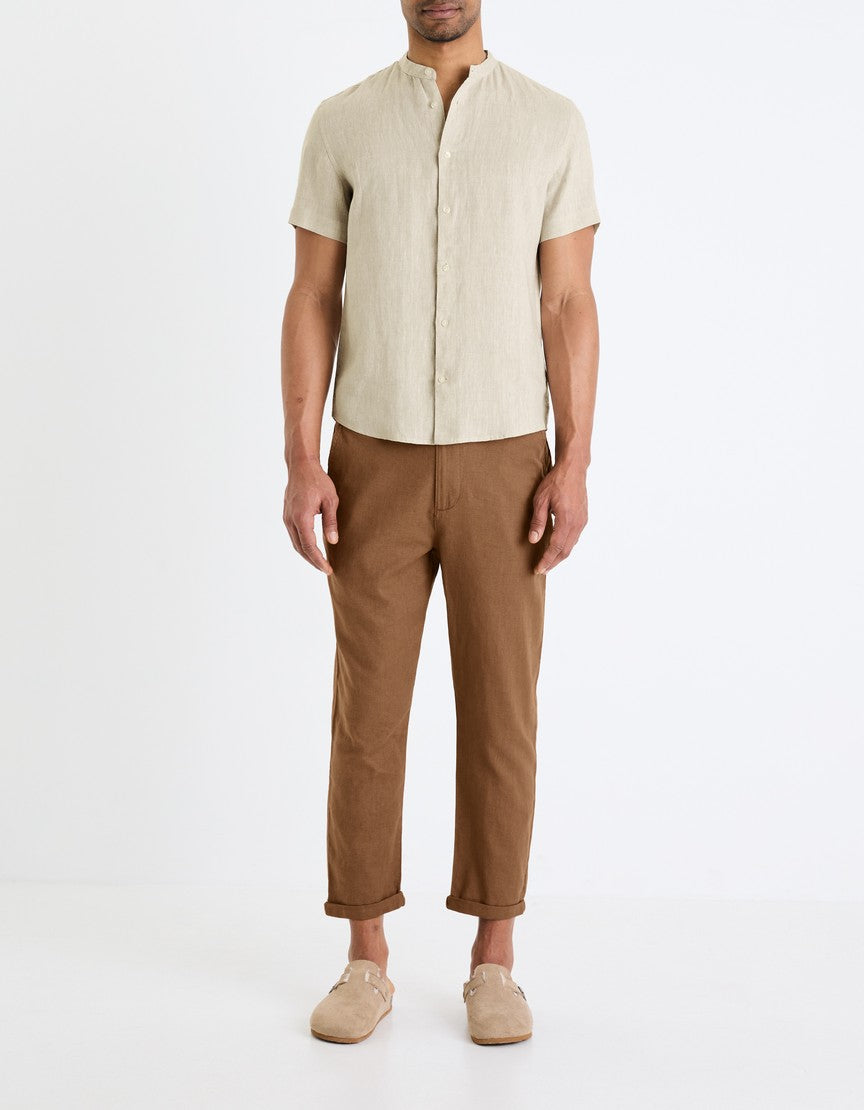 Short Sleeves Shirt - Natural