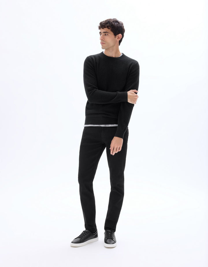 Jeans 1 Length - Black Black