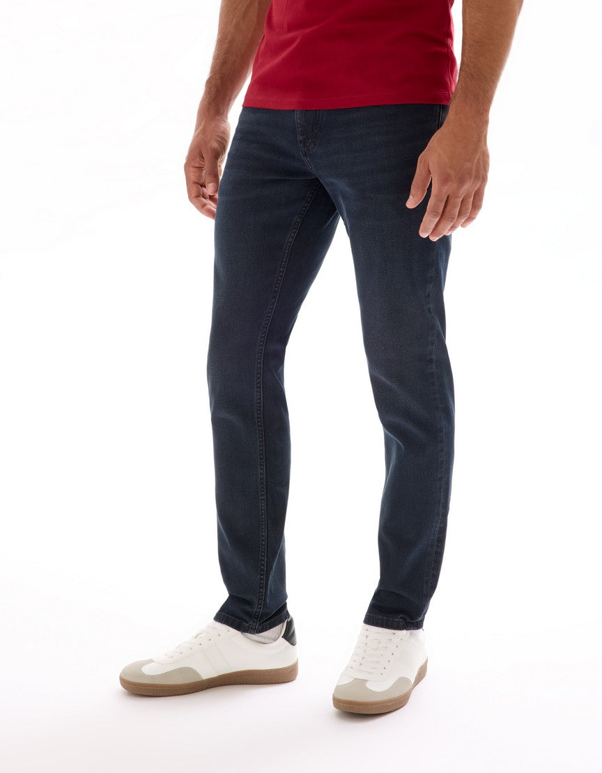 Jeans 1 Length - Blue Black H25