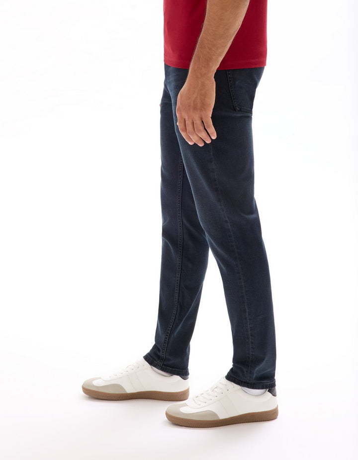 Jeans 1 Length - Blue Black H25