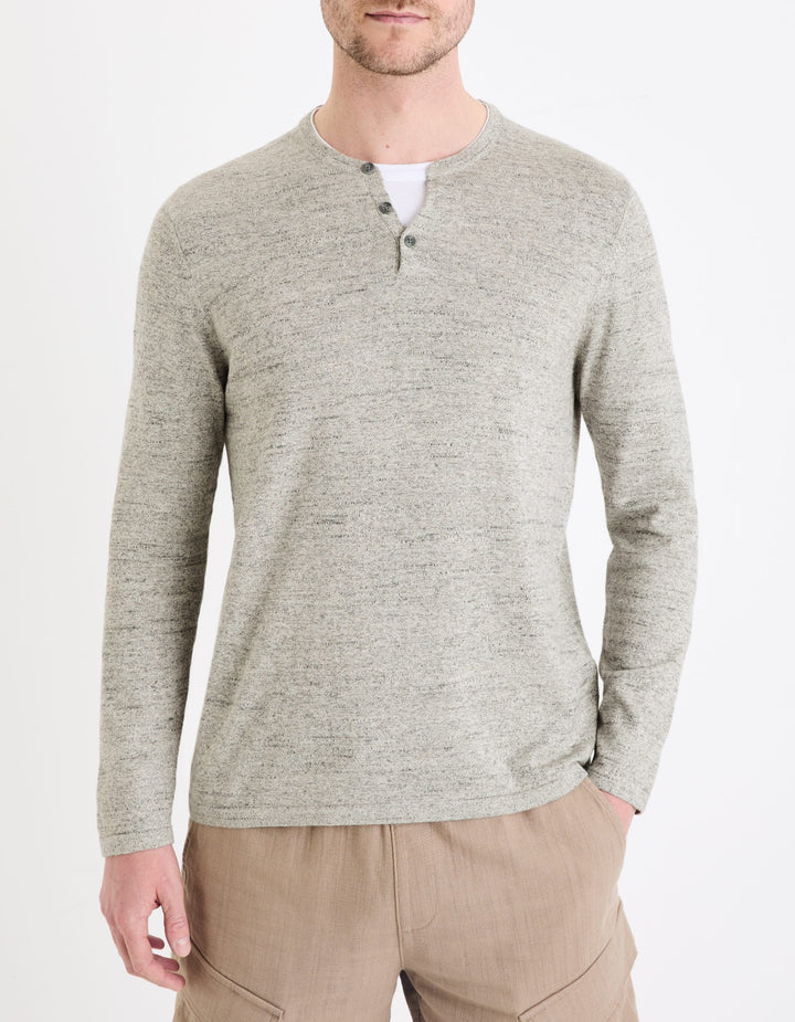 Crew Neck Jumper - Grey