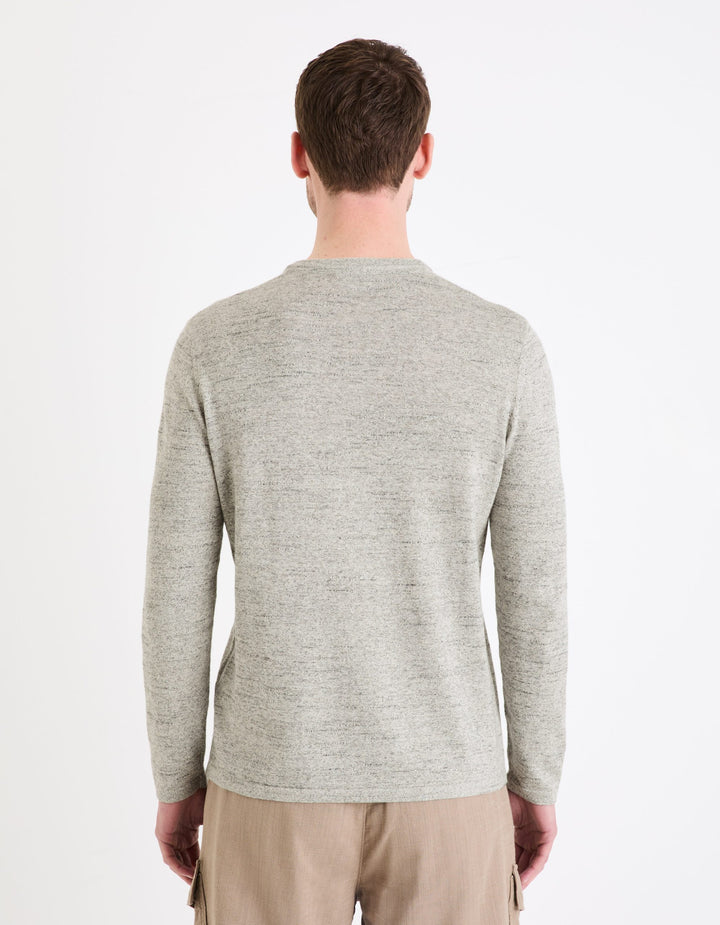 Crew Neck Jumper - Grey
