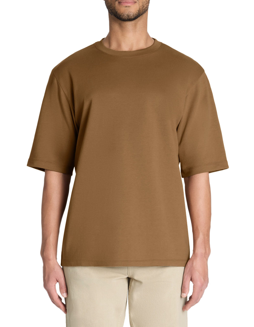 Short Sleeves Tshirt - Brown