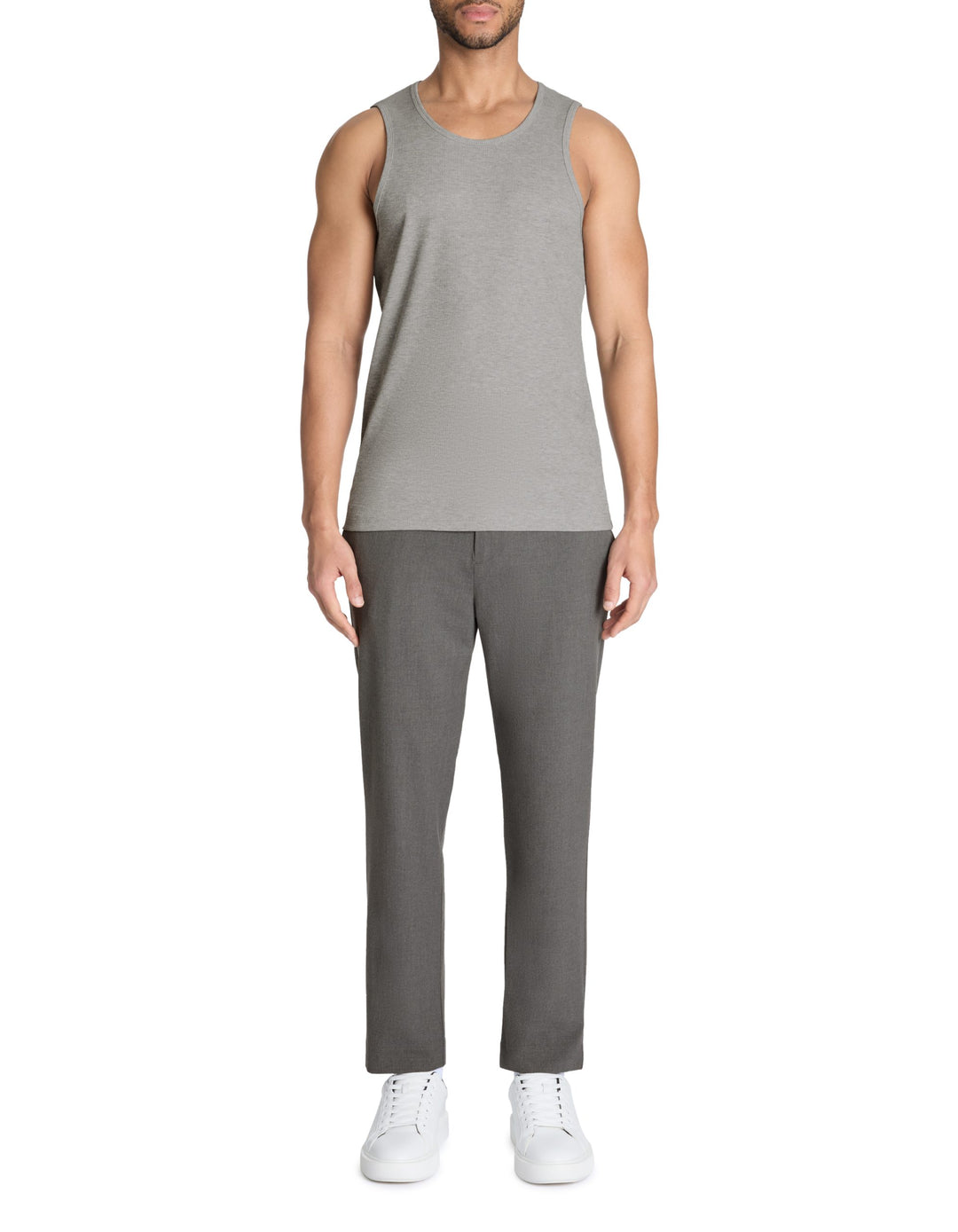 Knitted T-shirt - Grey