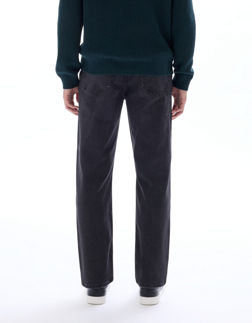 Jeans 1 Length - Faded Black