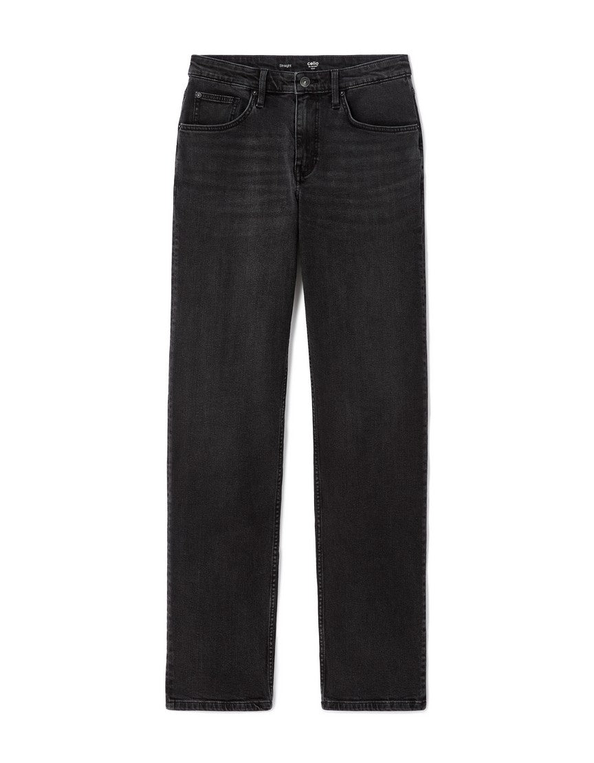 Jeans 1 Length - Faded Black