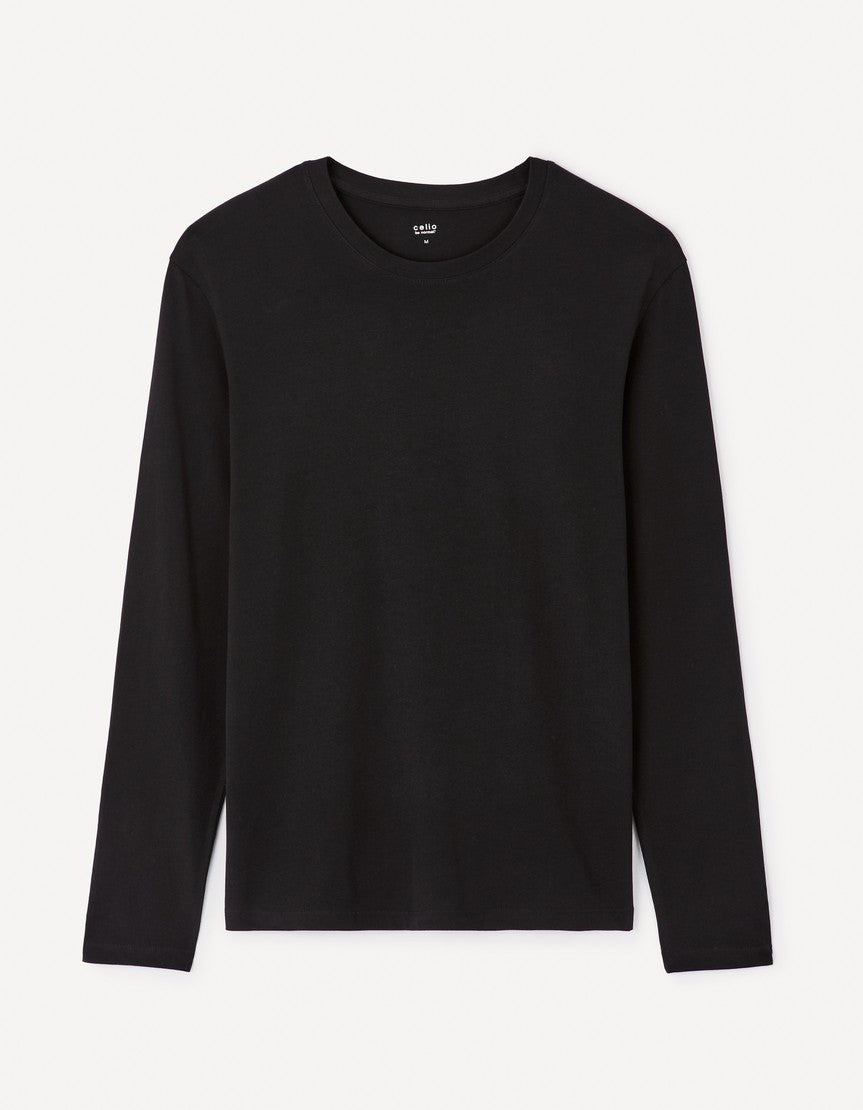 Long Sleeves Tshirt - Black