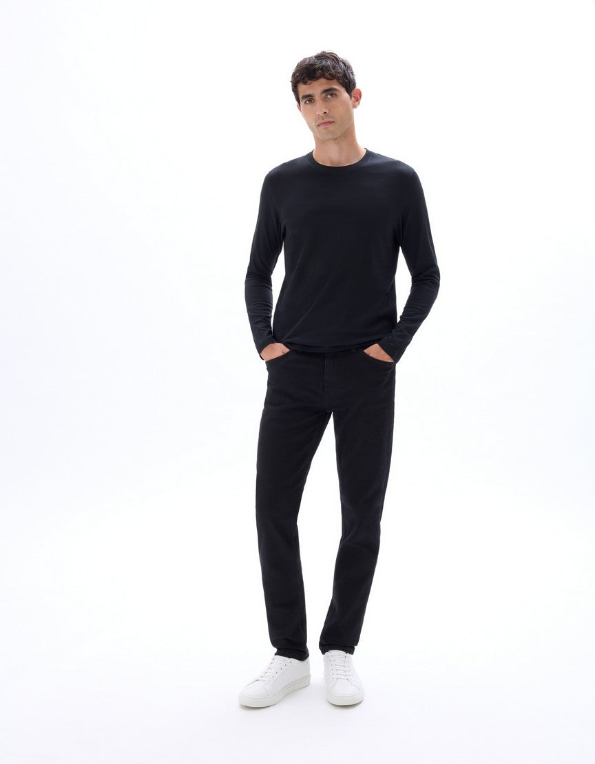 Long Sleeves Tshirt - Black