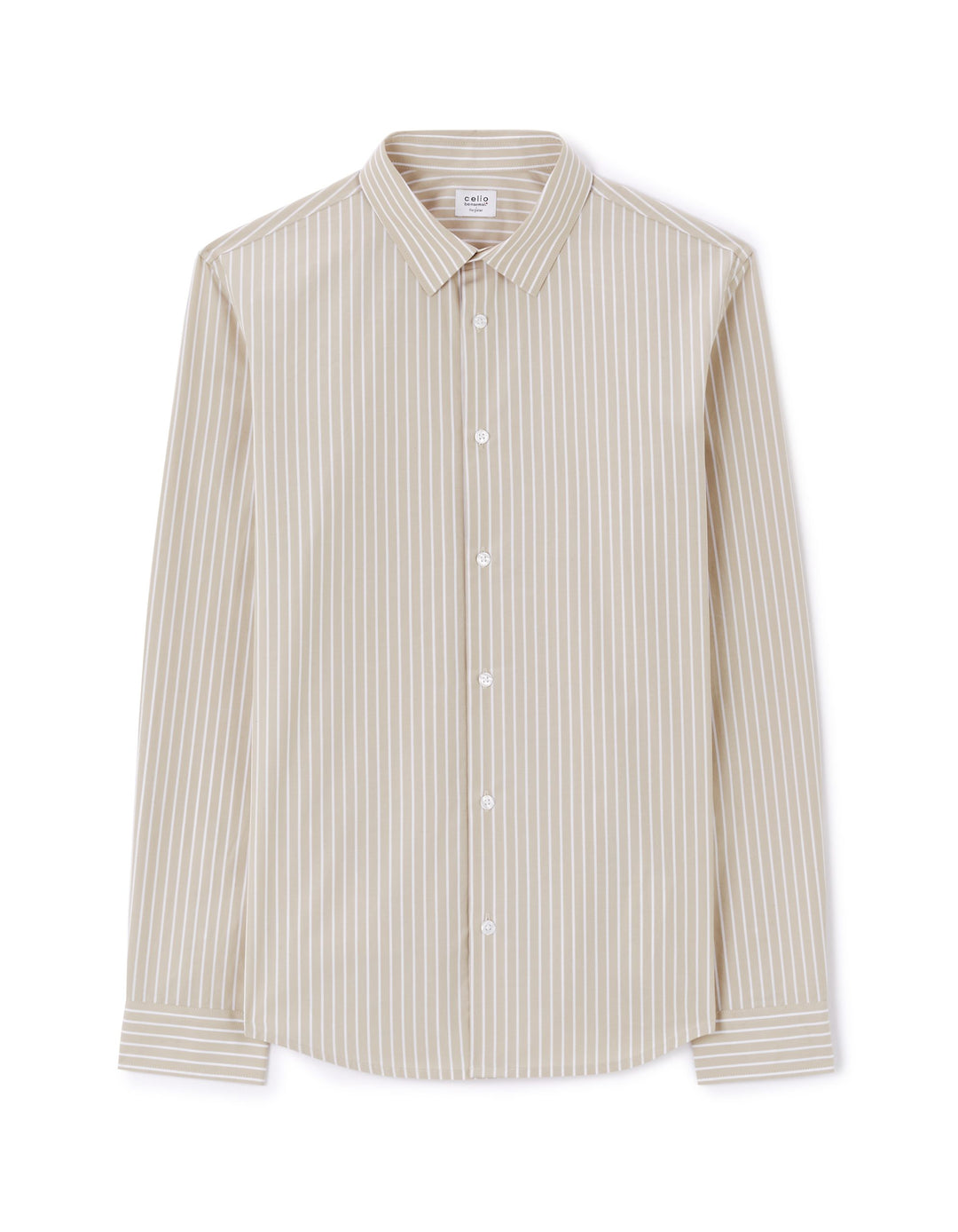 Long Sleeves Shirt - Beige