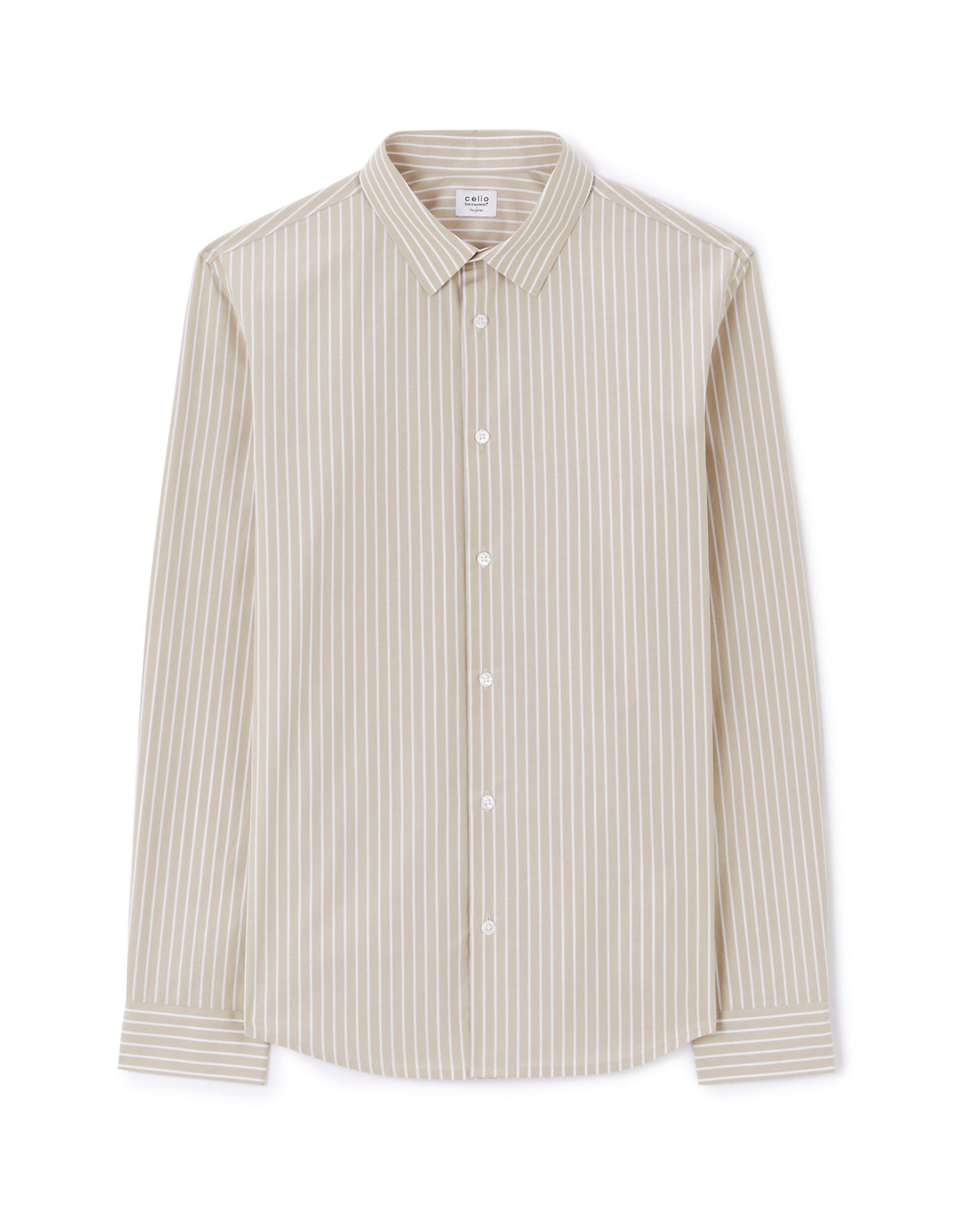 Long Sleeves Shirt - Beige